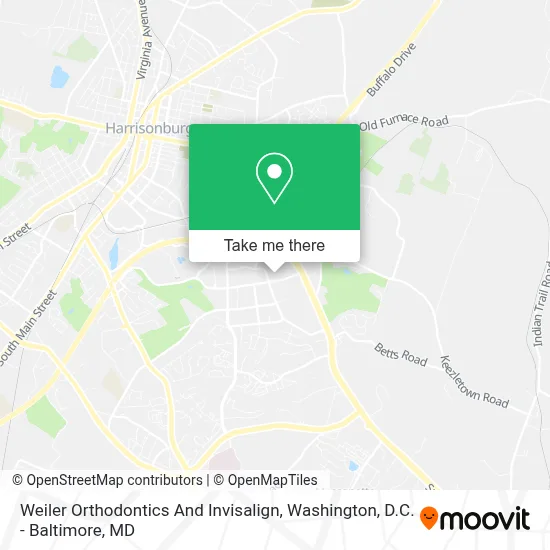 Weiler Orthodontics And Invisalign map