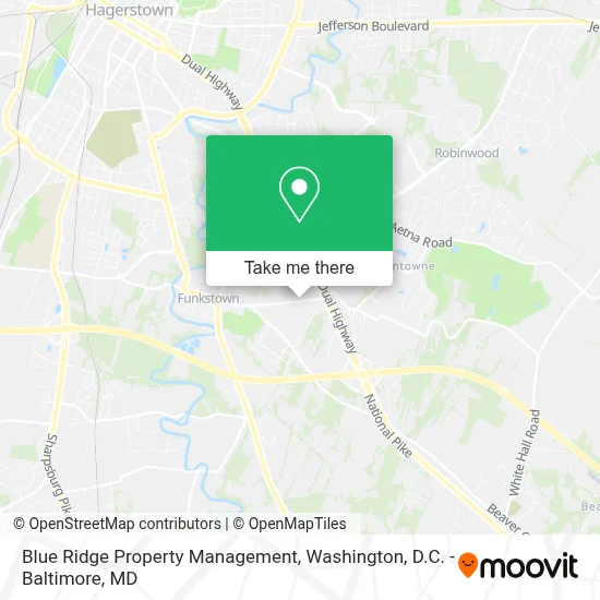 Blue Ridge Property Management map