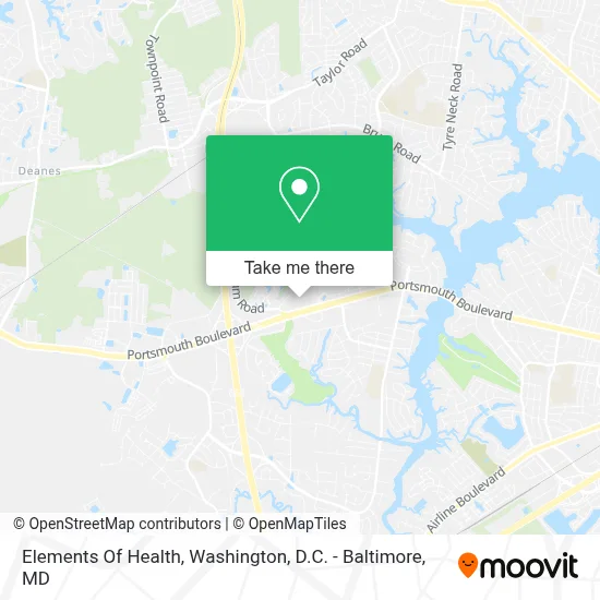 Elements Of Health map