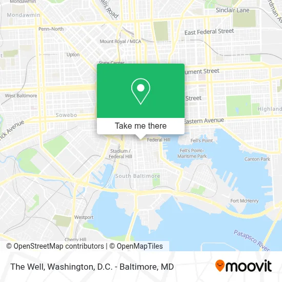 The Well map