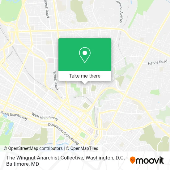 The Wingnut Anarchist Collective map