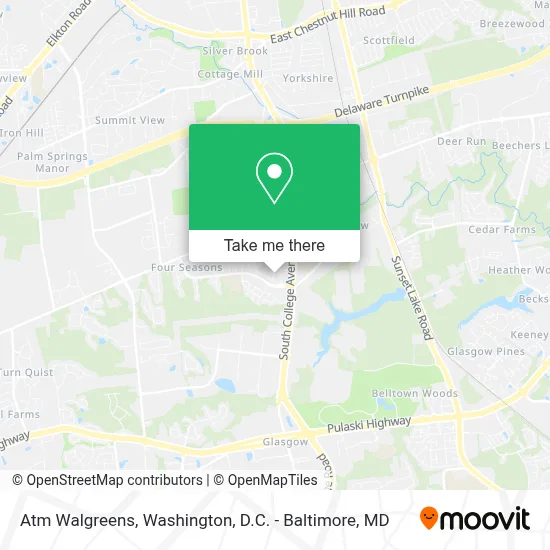 Atm Walgreens map