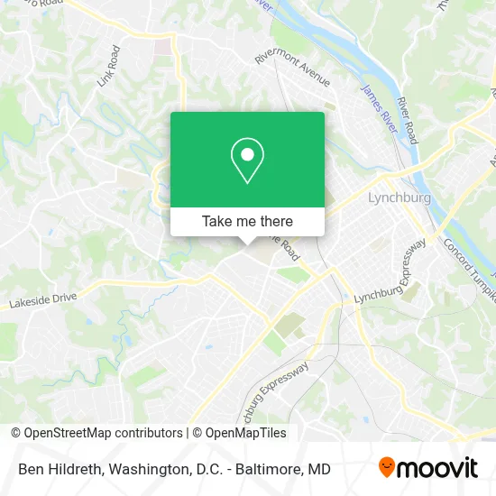 Ben Hildreth map