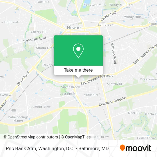 Pnc Bank Atm map
