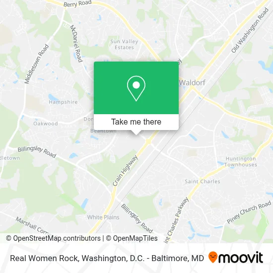 Real Women Rock map