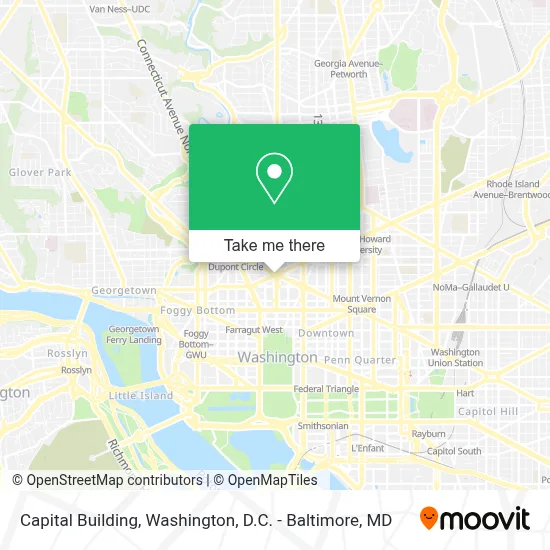 Capital Building map