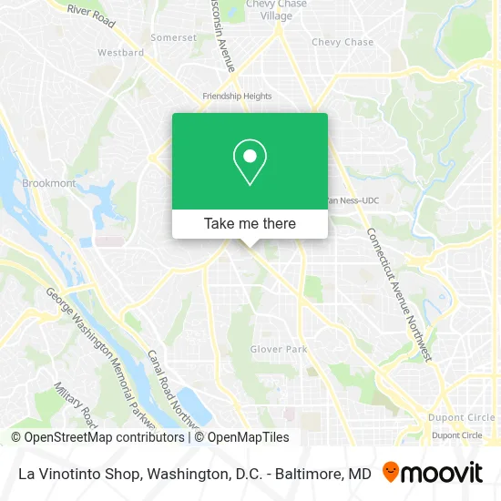 La Vinotinto Shop map