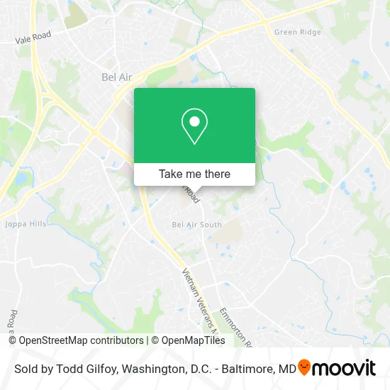 Sold by Todd Gilfoy map