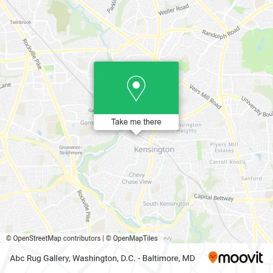 Abc Rug Gallery map