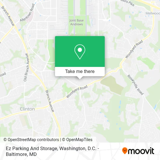 Ez Parking And Storage map