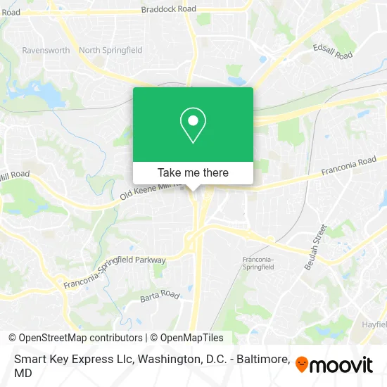 Smart Key Express Llc map