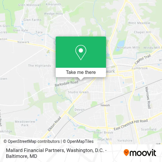 Mallard Financial Partners map