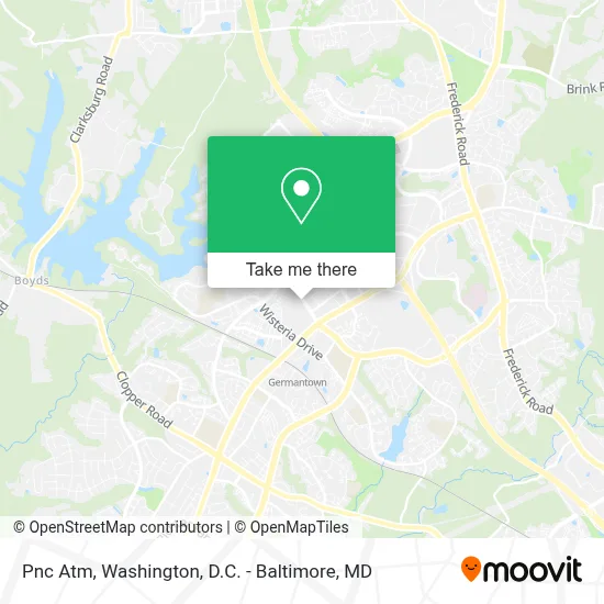 Pnc Atm map