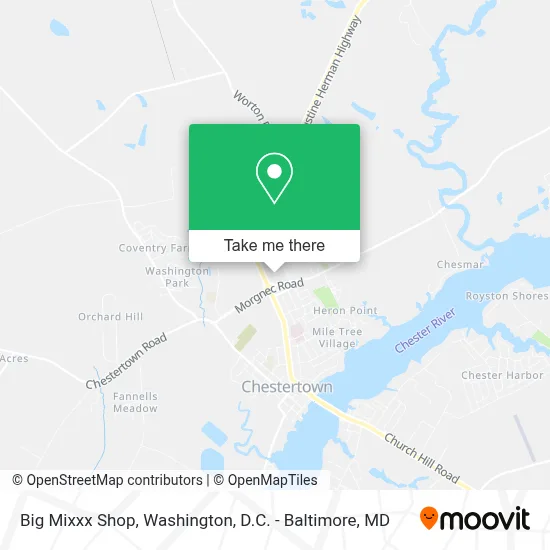 Big Mixxx Shop map