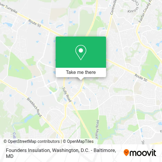 Founders Insulation map
