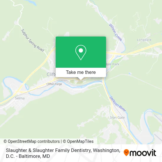 Slaughter & Slaughter Family Dentistry map