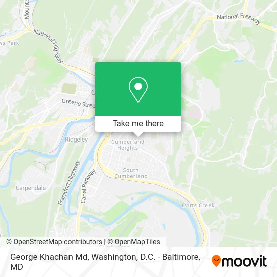 George Khachan Md map