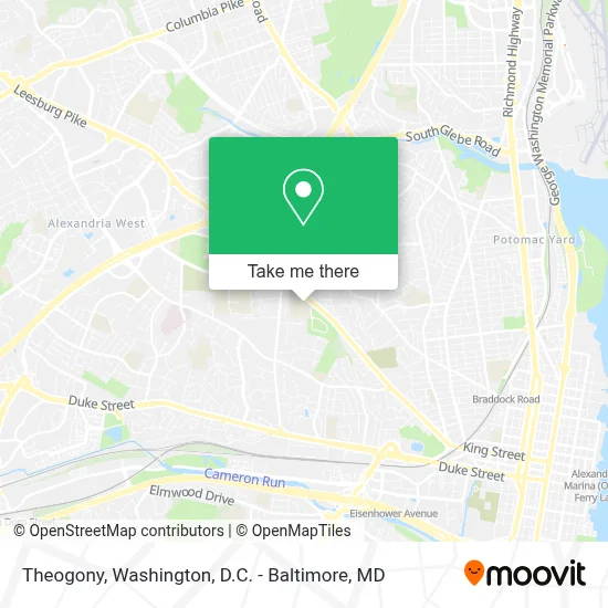 Theogony map