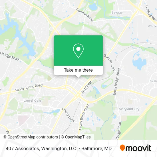 407 Associates map