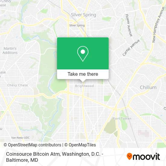 Coinsource Bitcoin Atm map