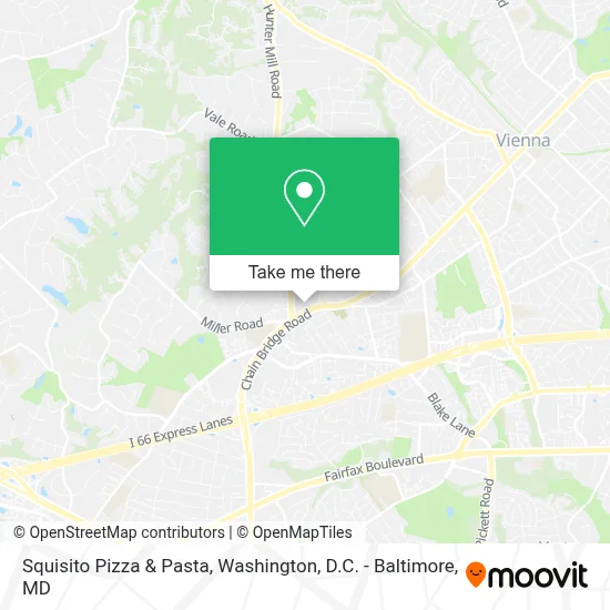 Squisito Pizza & Pasta map