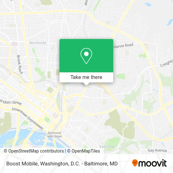 Boost Mobile map