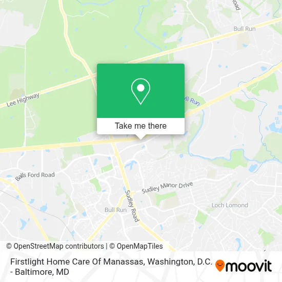 Firstlight Home Care Of Manassas map