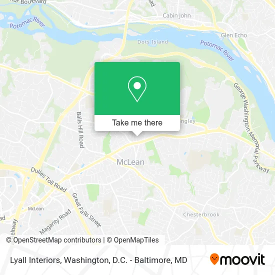 Lyall Interiors map