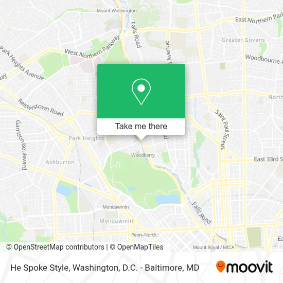 He Spoke Style map