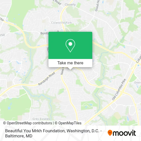 Beautiful You Mrkh Foundation map