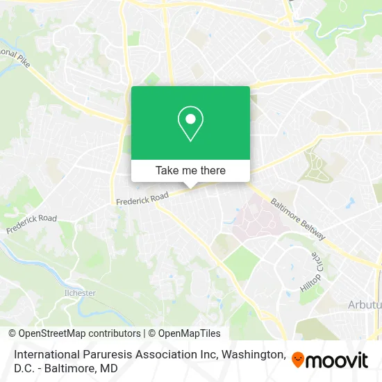 International Paruresis Association Inc map