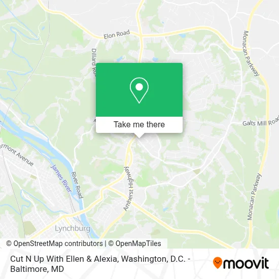 Cut N Up With Ellen & Alexia map