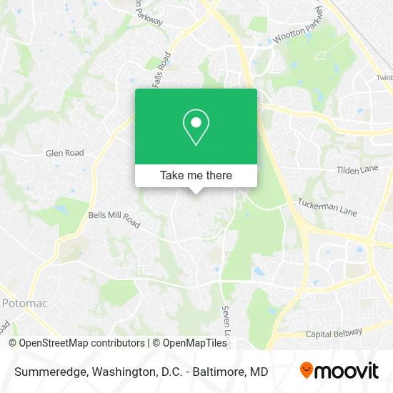 Summeredge map
