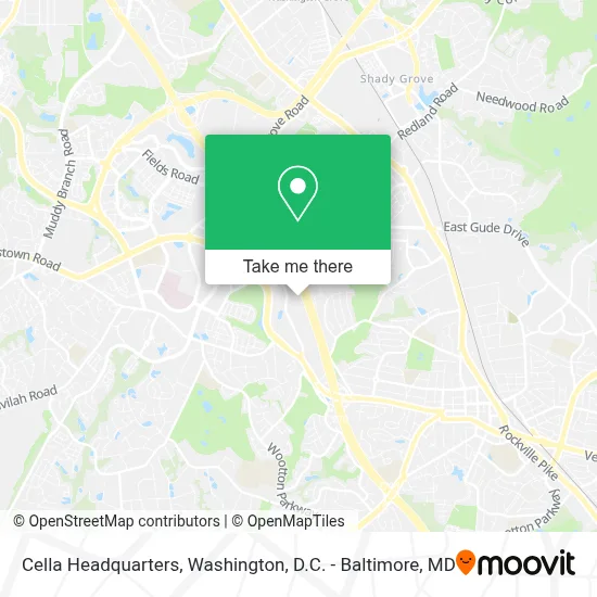 Cella Headquarters map