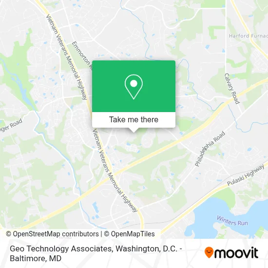 Geo Technology Associates map