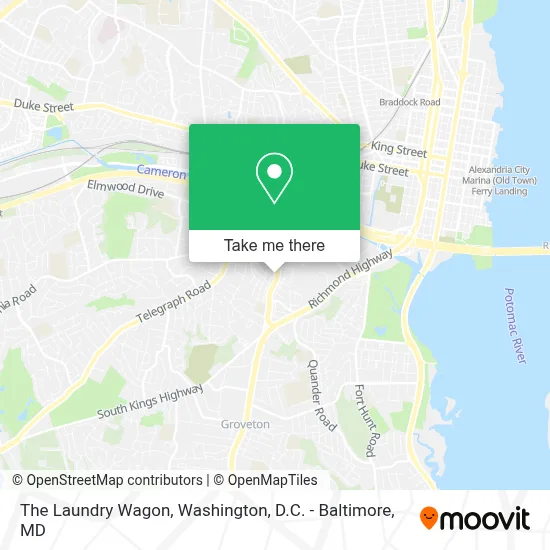 The Laundry Wagon map