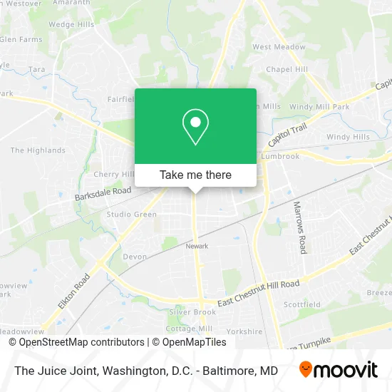 The Juice Joint map