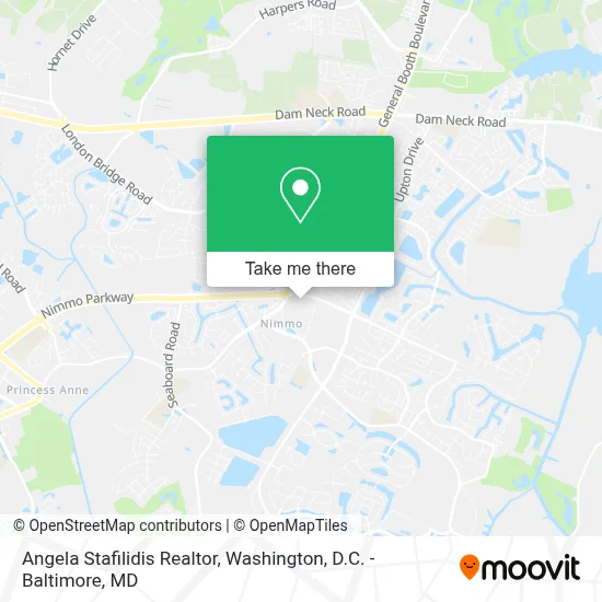 Angela Stafilidis Realtor map
