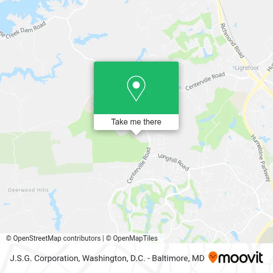 J.S.G. Corporation map