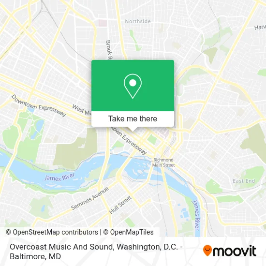 Overcoast Music And Sound map