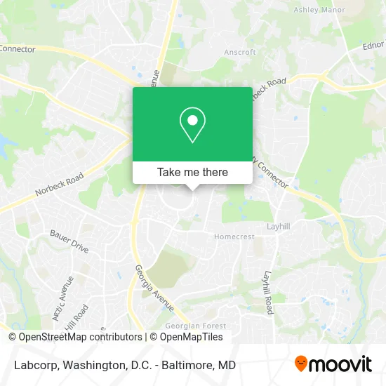 Labcorp map