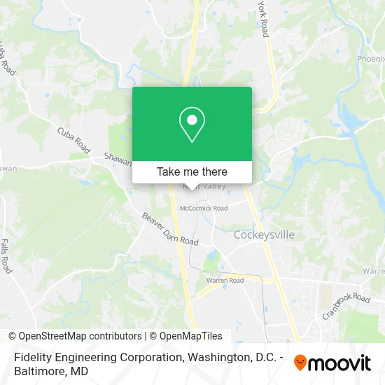Fidelity Engineering Corporation map