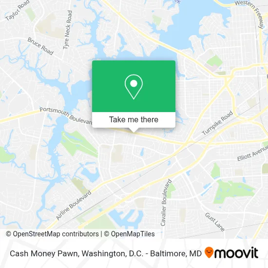 Cash Money Pawn map