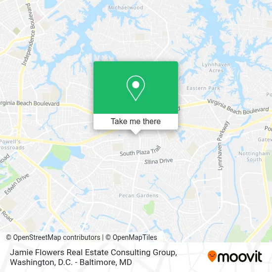 Jamie Flowers Real Estate Consulting Group map