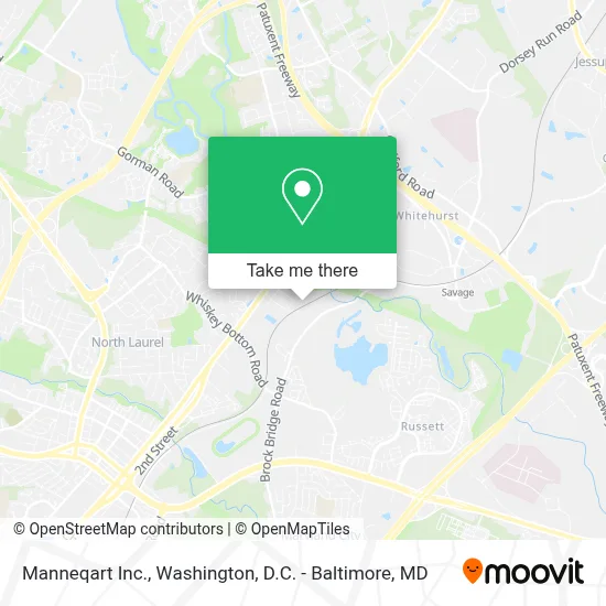 Manneqart Inc. map