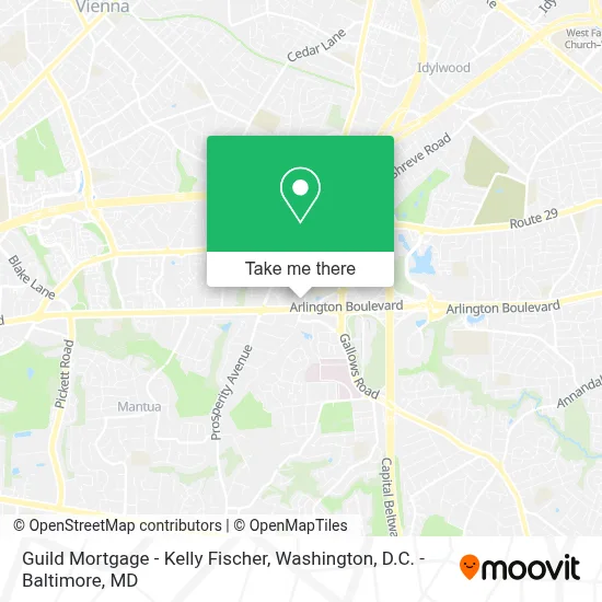 Guild Mortgage - Kelly Fischer map
