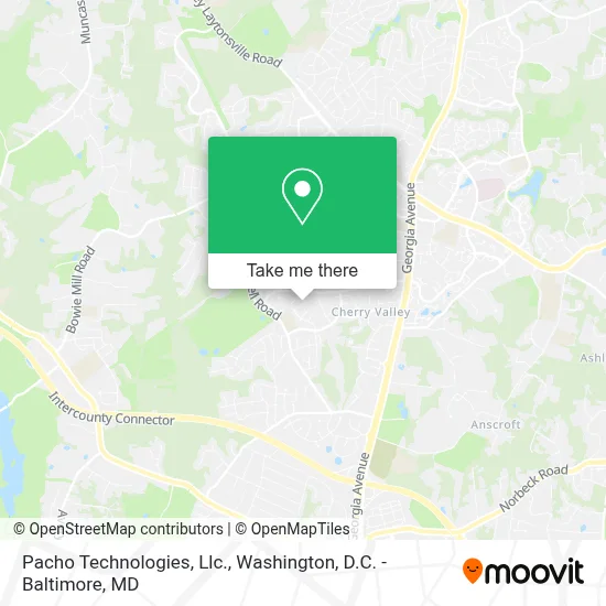 Pacho Technologies, Llc. map