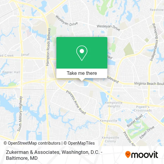Zukerman & Associates map