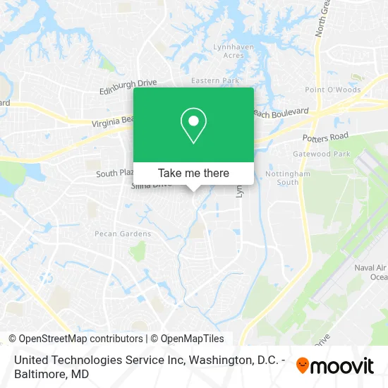 United Technologies Service Inc map