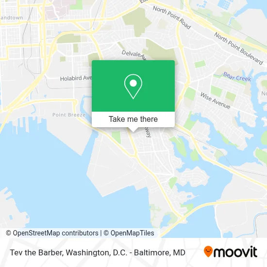 Tev the Barber map